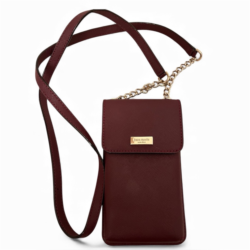 Kate Spade Burgundy Crossbody Bag